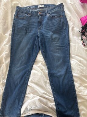 Sonoma Straight-Leg Women's Jeans in Medium Blue Wash